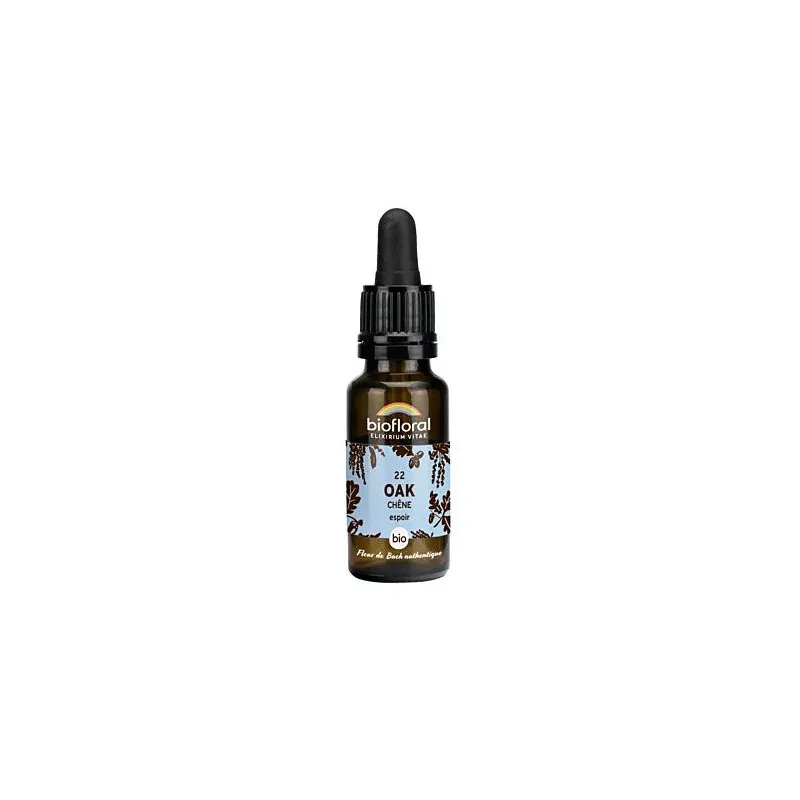 Biofloral N°22 Oak Bio Espoir 20ml - Univers Pharmacie