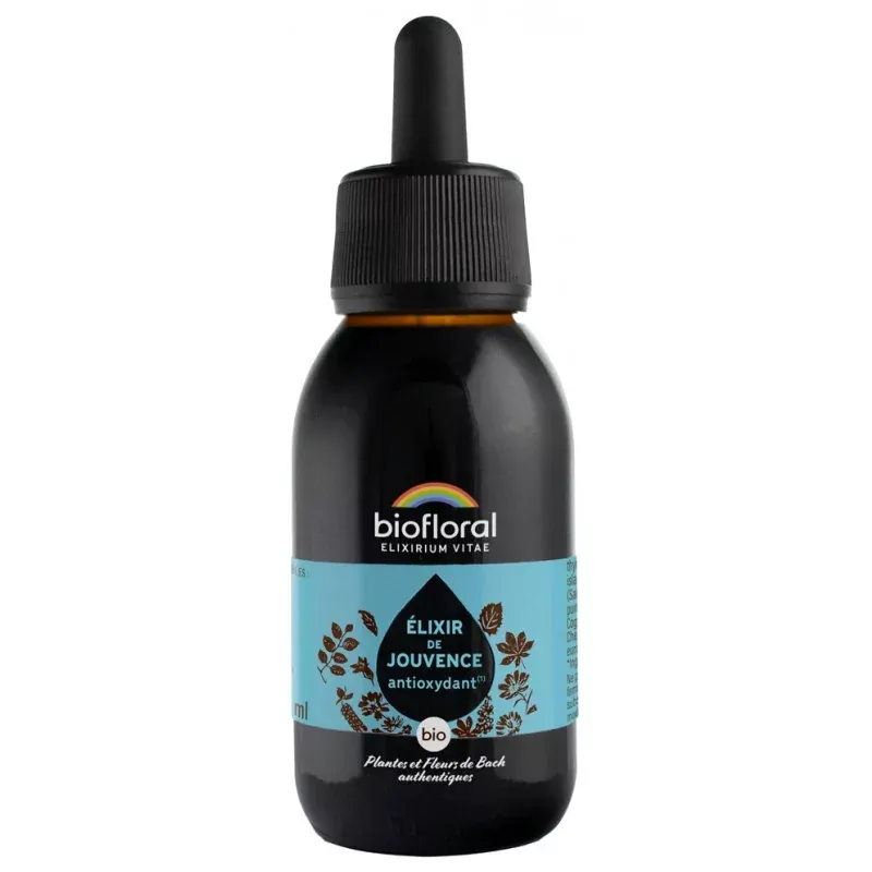 Biofloral Elixir de Jouvence Antioxydant Bio 100ml - Univers Pharmacie Biofloral Elixir de Jouvence Antioxydant Bio 100ml - Univers Pharmacie