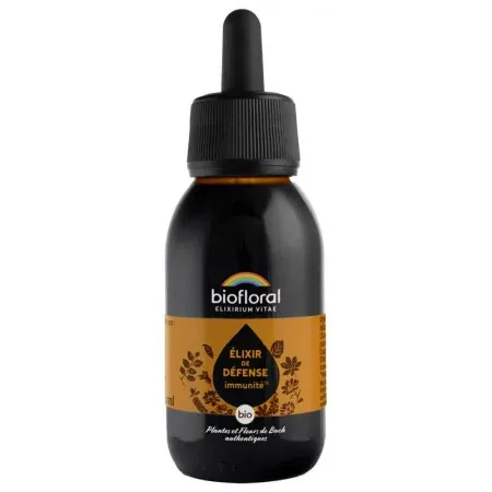 Biofloral Élixir de Défense Immunité Bio 100ml - Univers Pharmacie
