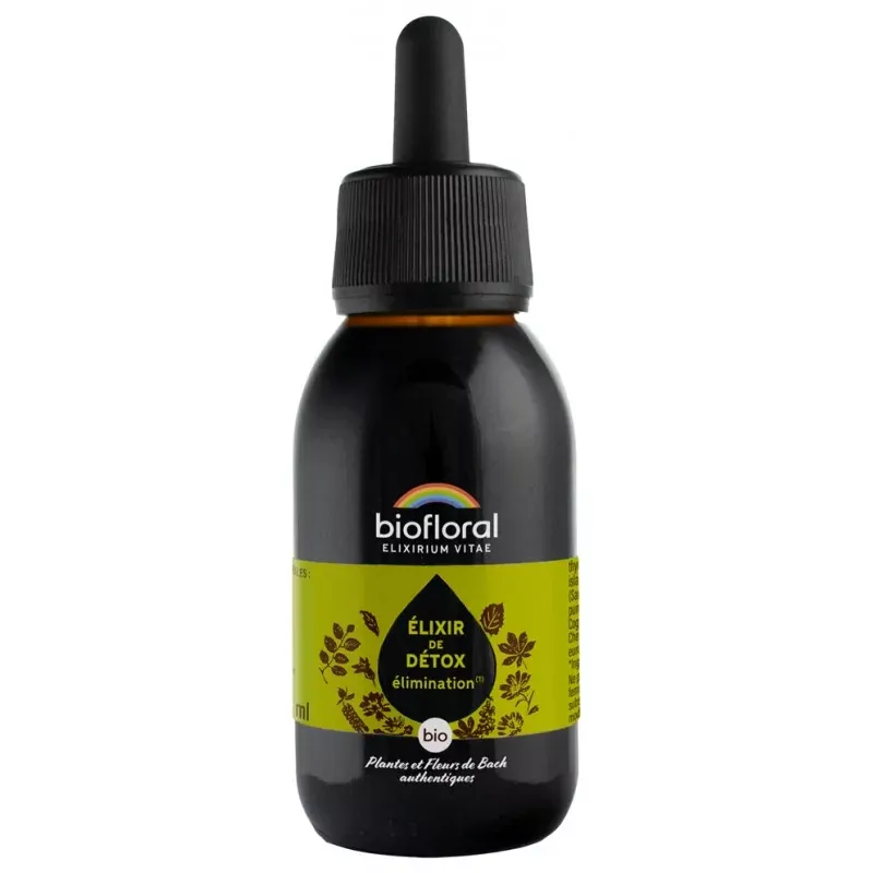 Biofloral Élixir de Détox Élimination Bio 100ml - Univers Pharmacie