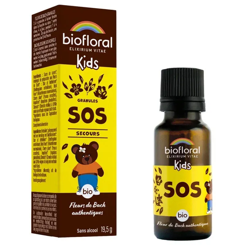 Biofloral Kids Granules SOS Secours Bio 19,5g - Univers Pharmacie