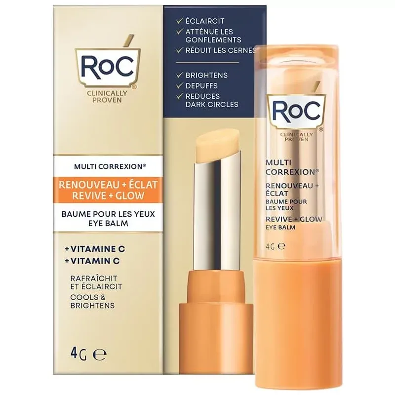 RoC Multi Correxion Renouveau + Éclat Baume Yeux 4g - Univers Pharmacie