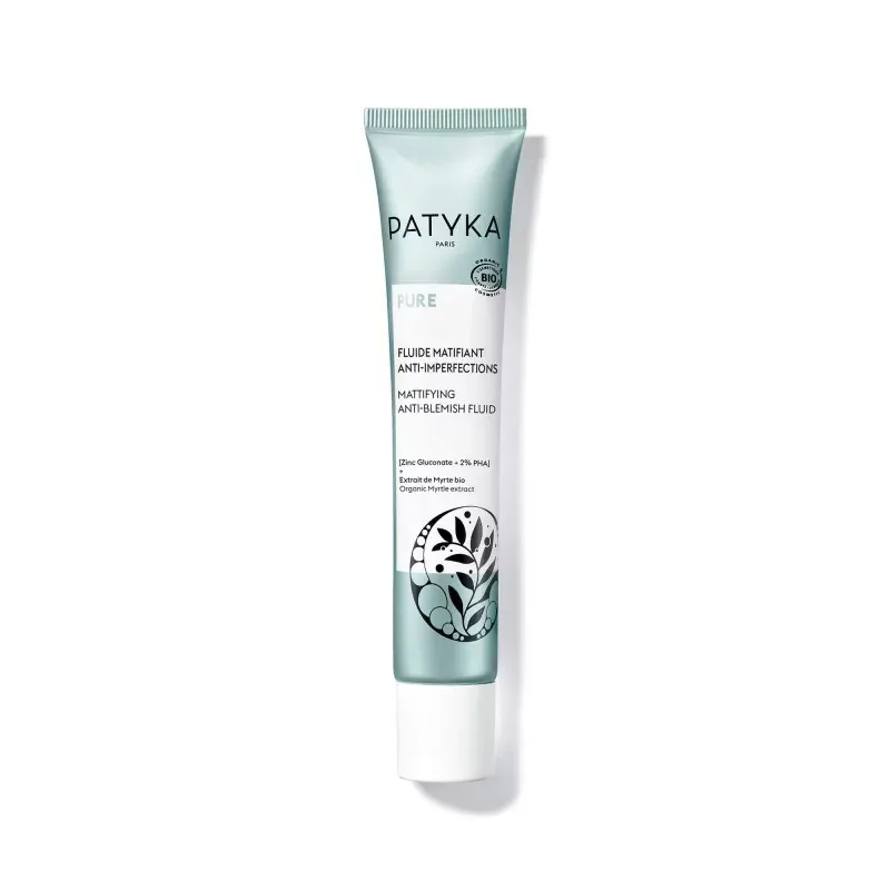 Patyka Pure Fluide Matifiant Anti-imperfections 40ml Patyka Pure Fluide Matifiant Anti-imperfections 40ml