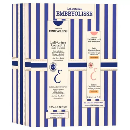 Embryolisse Coffret Lait-Crème Concentré 75ml + Soin Blush de Peau Gel-crème 30ml - Univers Pharmacie