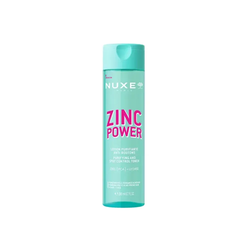 Nuxe Zinc Power Lotion Purifiante Anti-boutons 200ml - Univers Pharmacie