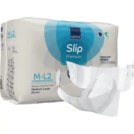 Abena Slip Premium Flexi Fit M-L2 Couches Élastique Adulte 6,5 gouttes 25 pièces - Univers Pharmacie
