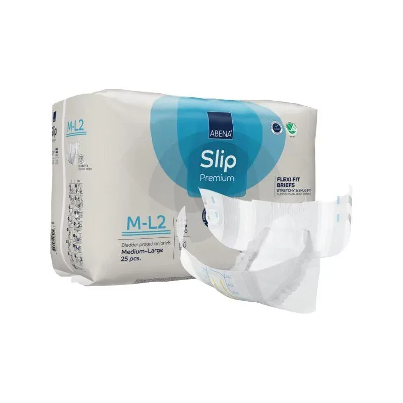 Abena Slip Premium Flexi Fit M-L2 Couches Élastique Adulte 6,5 gouttes 25 pièces - Univers Pharmacie