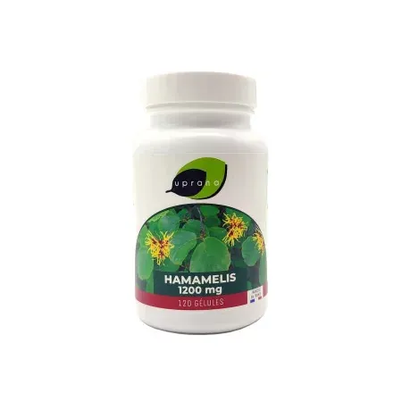 Uprana Hamamelis 1200mg 120 gélules - Univers Pharmacie