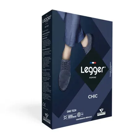 Legger Chic Tech Bas Autofix T3- Normal Noir - Univers Pharmacie