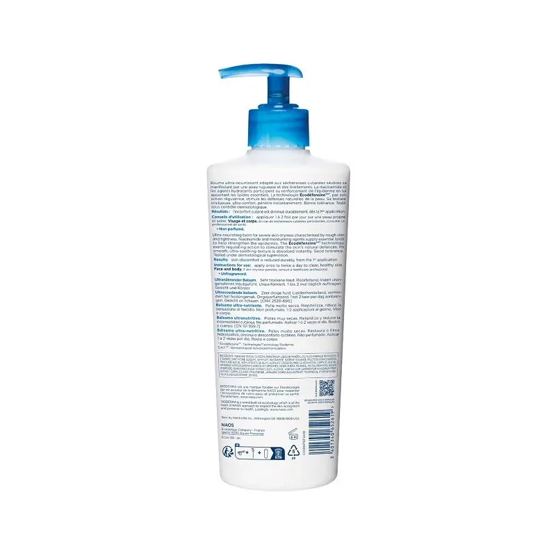Bioderma Atoderm PP Baume Ultra-nourrissant 500ml - Univers Pharmacie
