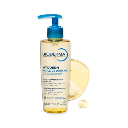 Bioderma Atoderm Huile de Douche 200ml - Univers Pharmacie