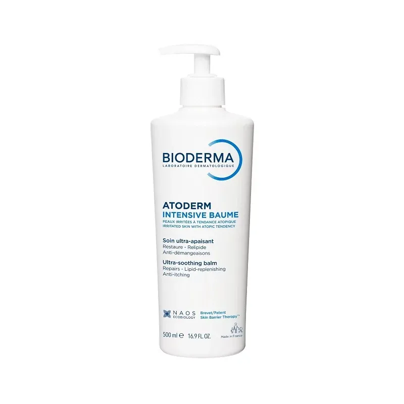 Bioderma Atoderm Intensive Baume Ultra-apaisant 500ml - Univers Pharmacie Bioderma Atoderm Intensive Baume Ultra-apaisant 500ml - Univers Pharmacie