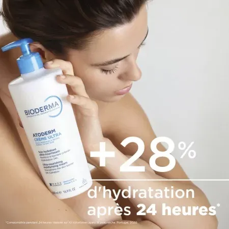 Bioderma Atoderm Crème Ultra Hydratante Ultra-nourrissante 500ml - Univers Pharmacie