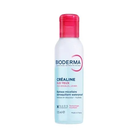 Bioderma Créaline H2O Yeux Biphase Micellaire 125ml - Univers Pharmacie