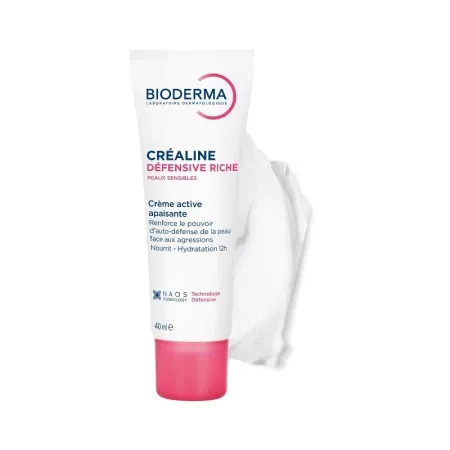 Bioderma Créaline Défense Riche Crème Active Apaisante 40ml - Univers Pharmacie