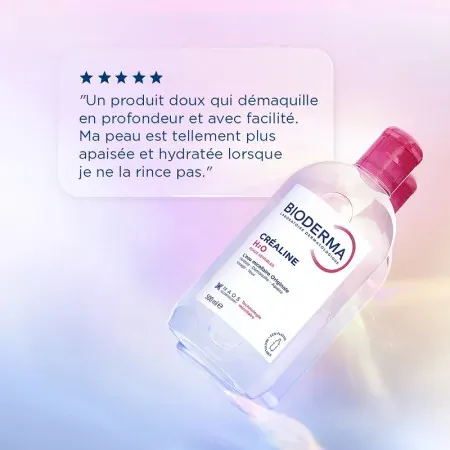 Bioderma Créaline H2O L'Eau Micellaire Originale 500ml - Univers Pharmacie