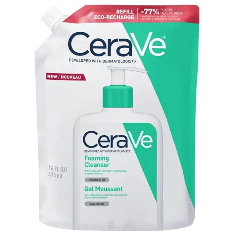 CeraVe Gel Moussant Eco-recharge 473ml - Univers Pharmacie
