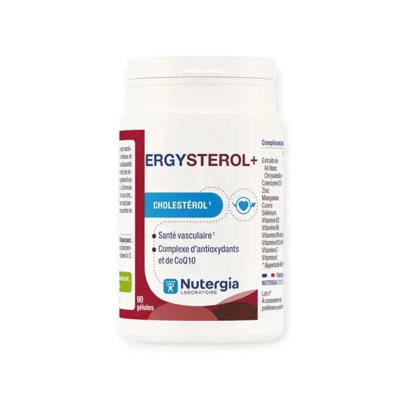 Nutergia ErgyStérol+ 90 gélules - Univers Pharmacie