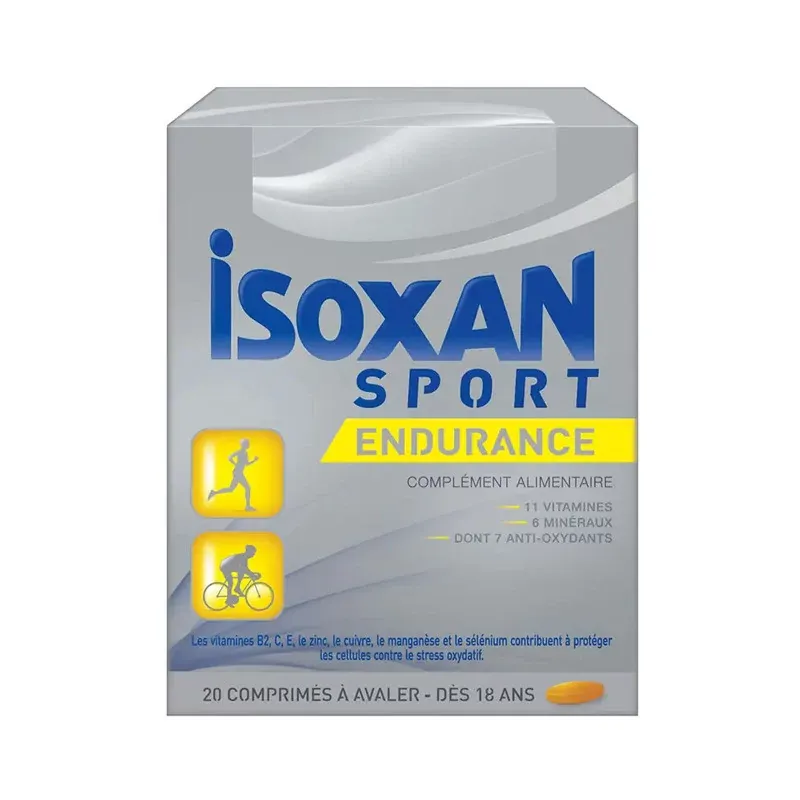 Isoxan Sport Endurance 20 comprimés - Univers Pharmacie Isoxan Sport Endurance 20 comprimés - Univers Pharmacie