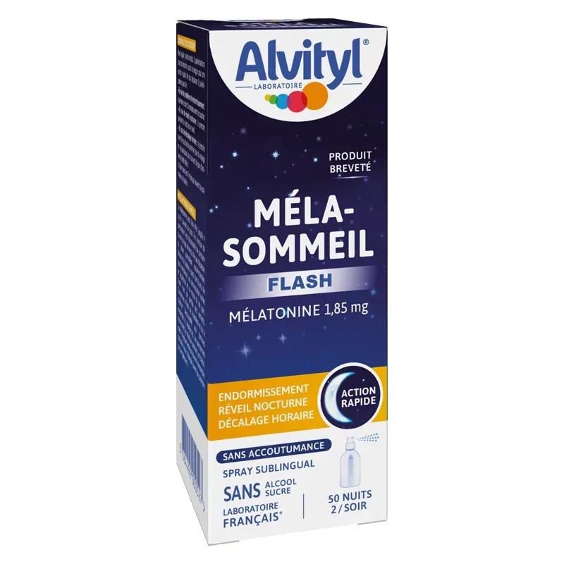 Alvityl Méla-Sommeil Flash 20ml - Univers Pharmacie Alvityl Méla-Sommeil Flash 20ml - Univers Pharmacie