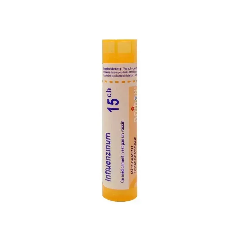Boiron Influenzinum 15ch 2025-2026 tube granules - Univers Pharmacie