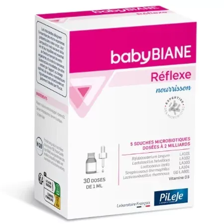 PiLeJe BabyBiane Réflexe Nourrisson 30ml - Univers Pharmacie