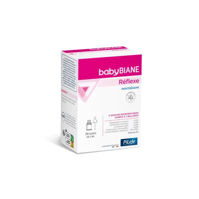 PiLeJe BabyBiane Réflexe Nourrisson 30ml - Univers Pharmacie