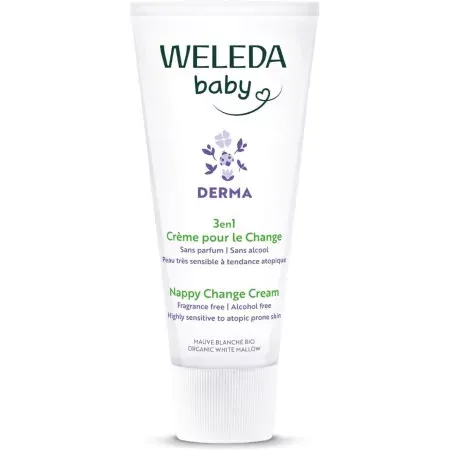 Weleda Derma 3-en-1 Crème pour le Change 50ml - Univers Pharmacie