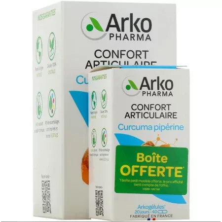 Arkopharma Arkogélules Confort Articulaire Curcuma Pipérine 130+40 gélules - Univers Pharmacie