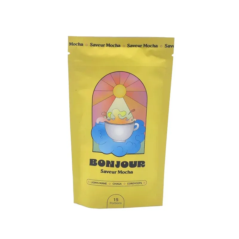 Bonjour Saveur Mocha 15 portions 90g - Univers Pharmacie Bonjour Saveur Mocha 15 portions 90g - Univers Pharmacie