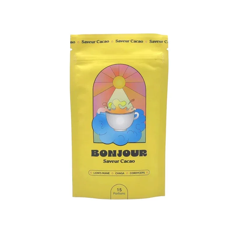 Bonjour Saveur Cacao 15 portions 90g - Univers Pharmacie Bonjour Saveur Cacao 15 portions 90g - Univers Pharmacie