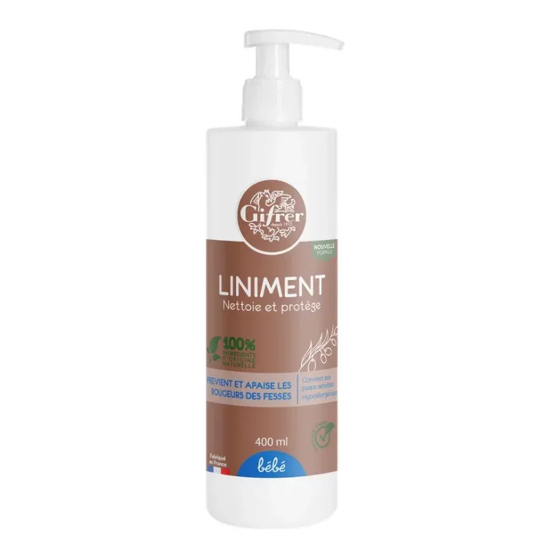 Gifrer Liniment Oléo-Calcaire Stabilisé 400ml - Univers Pharmacie