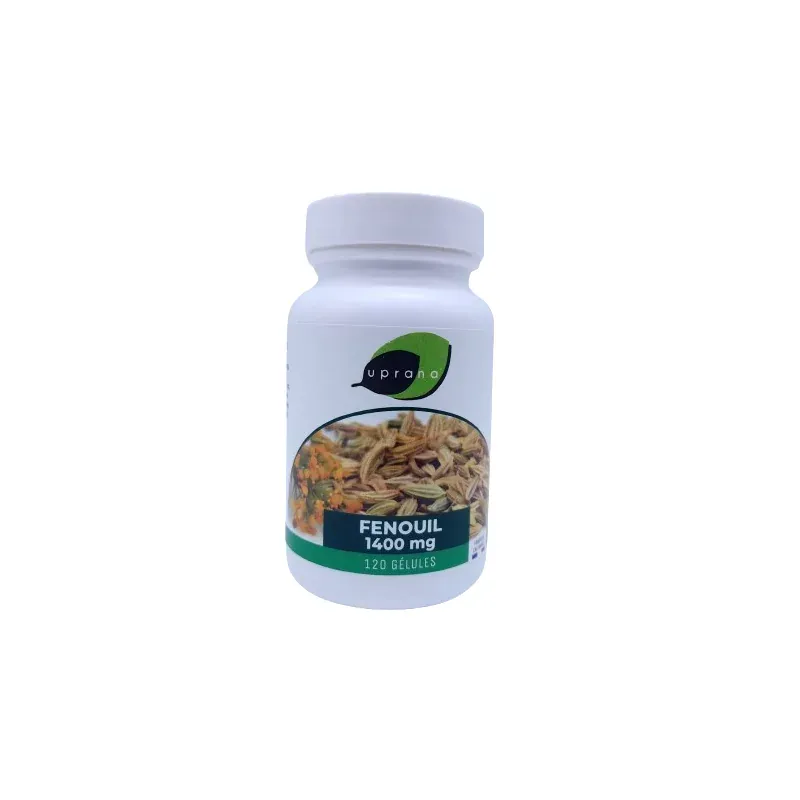 Uprana Fenouil 1400mg 120 gélules - Univers Pharmacie