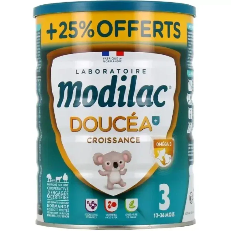 Modilac Expert Doucéa 3 Croissance 12-36 mois 800g - Univers Pharmacie