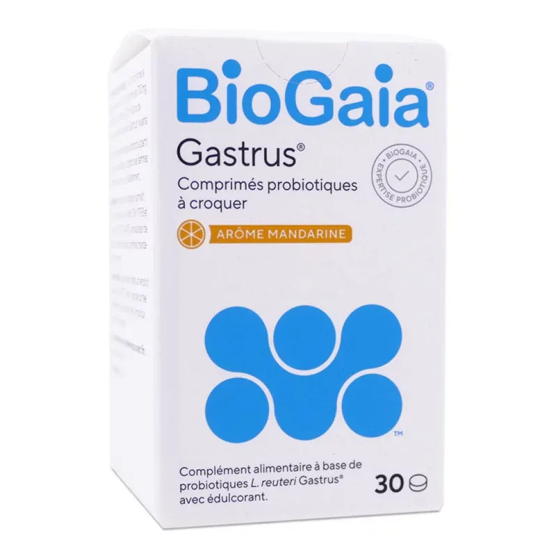 BioGaia Gastrus 30 Comprimés - Univers Pharmacie