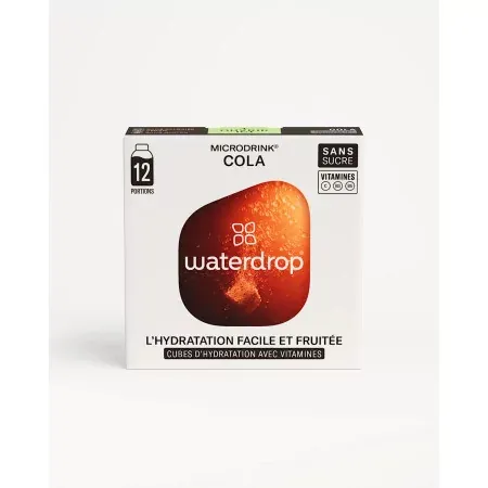 Waterdrop Microdrinks Cola sans sucre 12 portions - Univers Pharmacie