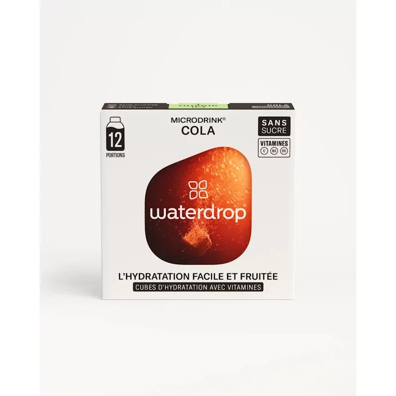 Waterdrop Microdrinks Cola sans sucre 12 portions - Univers Pharmacie