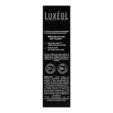 Luxéol Sérum Barbe Pousse 60ml - boite
