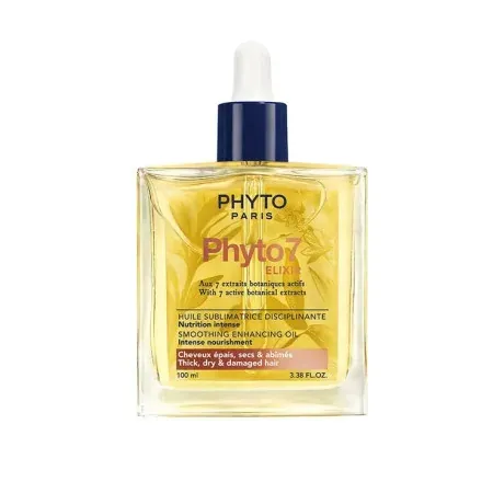 Phyto 7 Elixir Huile Sublimatrice Disciplinante 100ml - Univers Pharmacie
