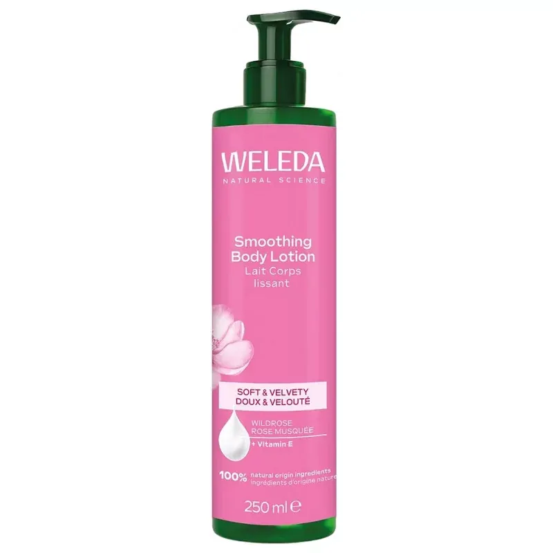 Weleda Lait Corps Lissant Rose Musquée 250ml - Univers Pharmacie