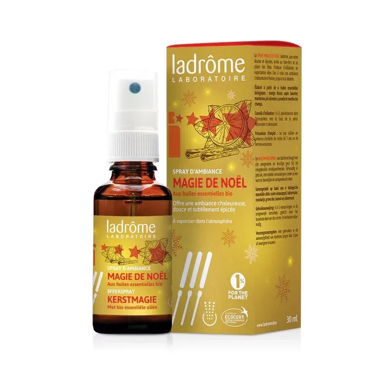 Ladrôme Laboratoire Spray d'Ambiance Magie de Noël 30ml - Univers Pharmacie