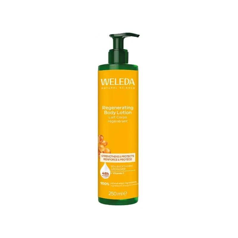 Weleda Lait Corps Régénérant Argousier 250ml - Univers Pharmacie