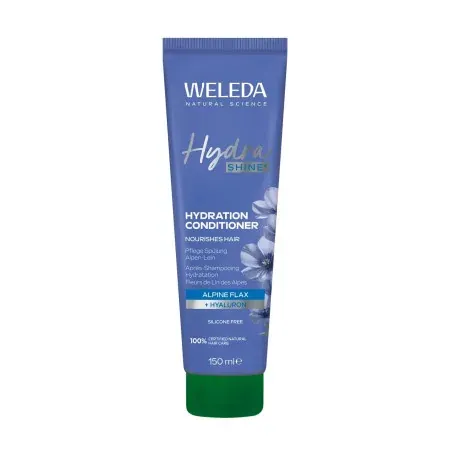 Weleda Hydra Shine Après-shampooing Hydratation Fleurs de Lin des Alpes 150ml - Univers Pharmacie