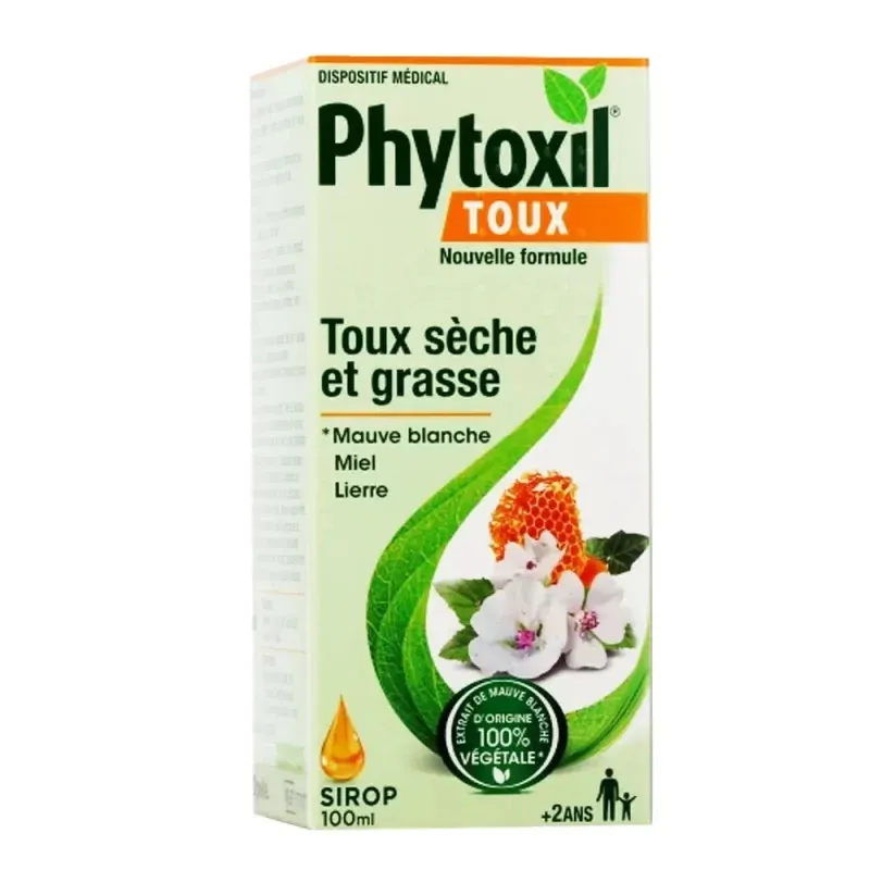 Phytoxil Toux Sirop Toux Sèche et Grasse 100ml - Univers Pharmacie