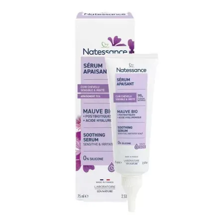 Natessance Sérum Apaisant Cuir Chevelu Sensible 75ml - Univers Pharmacie