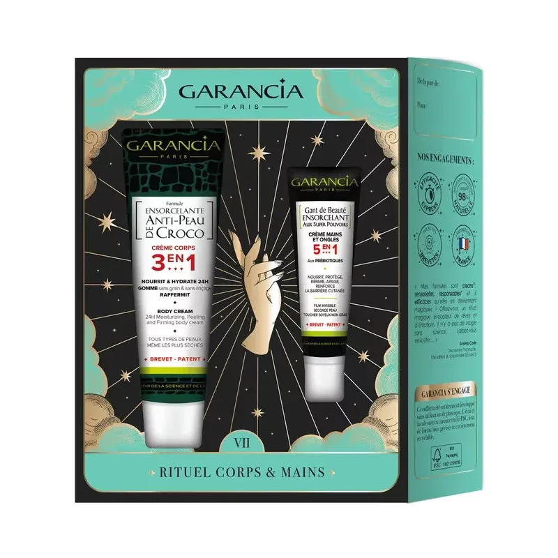 Garancia Coffret Rituel Corps & Mains - Univers Pharmacie
