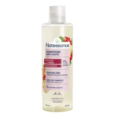 Natessance Shampooing Anti-chute 250ml - Univers Pharmacie