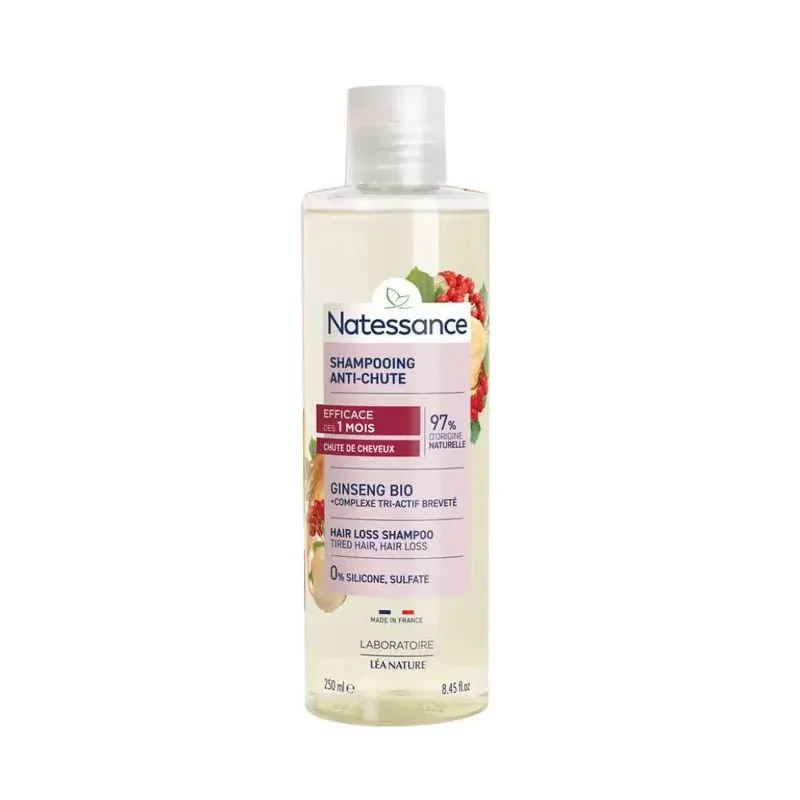 Natessance Shampooing Anti-chute 250ml - Univers Pharmacie