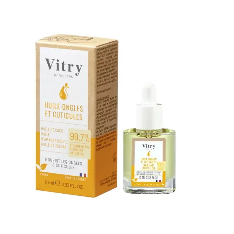 Vitry Huile Ongles et Cuticules 10ml - Univers Pharmacie