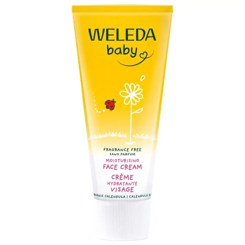Weleda Baby Crème Hydratante Visage Sans Parfum 50ml - Univers Pharmacie